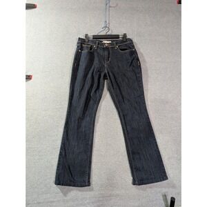 Levi's 515 Bootcut Jeans Women‎ Size 8 Short 30x27 Dark Wash Denim Stretch